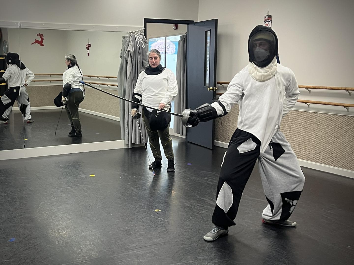 Eli Dueling Saber Boston