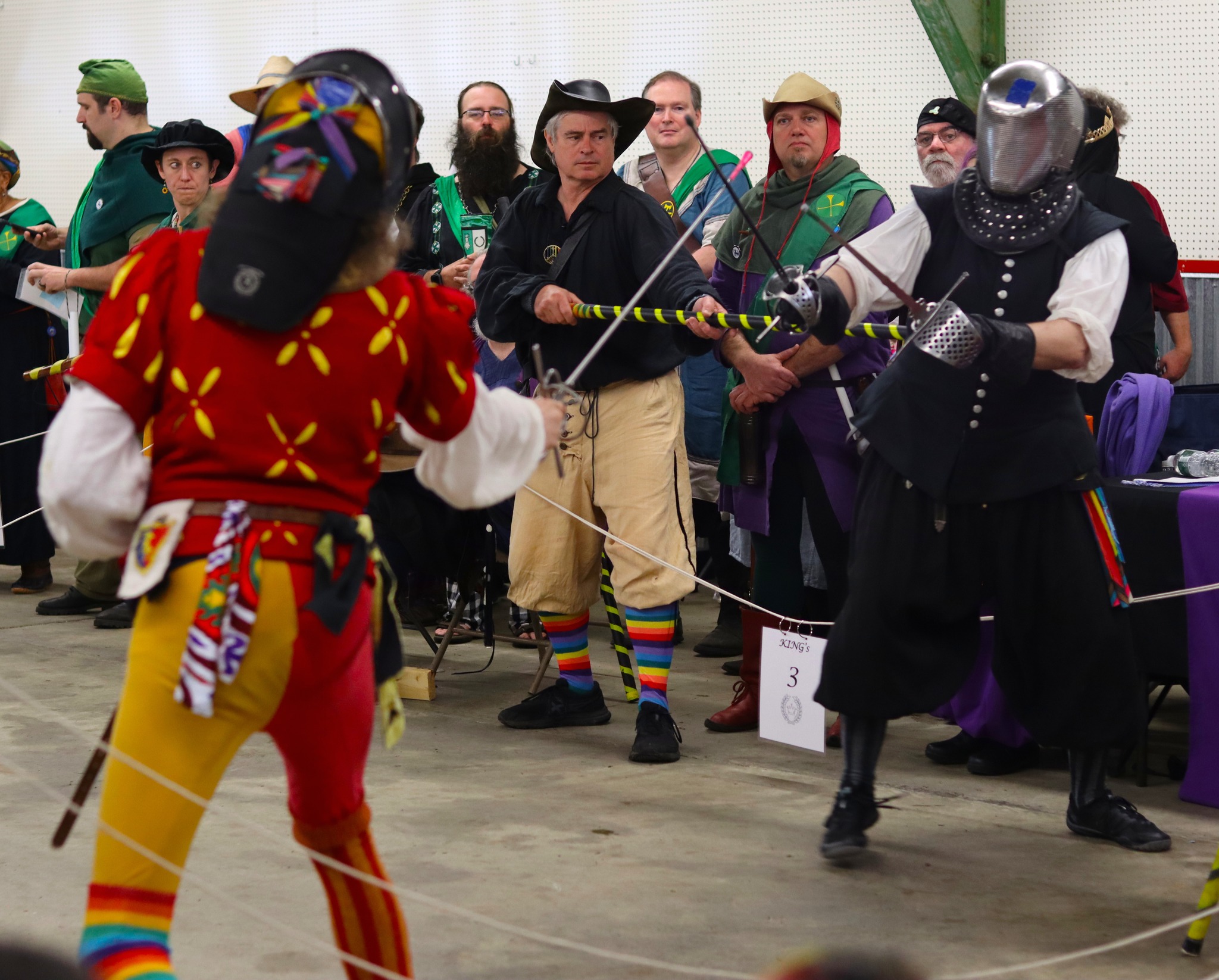 SCA East Kingdom - Rapier Crown Finals - Sword & Dagger by Kay Katherine White
